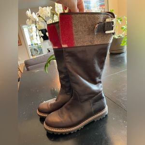 Ammann calf skin boots made in Italy size 39
